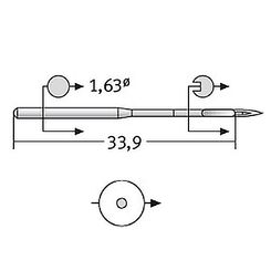 Игла DBX1 SERV 7 (1x100)