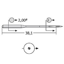 Игла 134-35 SES SERV 7 (1x100)