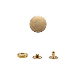 B-10 мм+655 Кнопка пружинный контакт 10 мм, золото