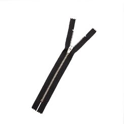 Молния 15 см мeталлическая тип 3 (4M) неразъемная звено серебро NF сл.M35-9014 серебро NF, Руба