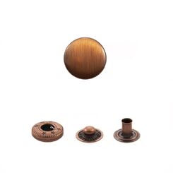 QA0001+486 Кнопка пружинный контакт 14 мм, медь