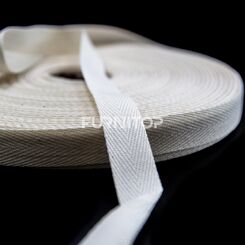 OR015-01-2C3 Тесьма киперная (1х50) ,ширина 15 мм, цвет суровый