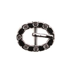 2051 Пряжка 11 мм, черный никель