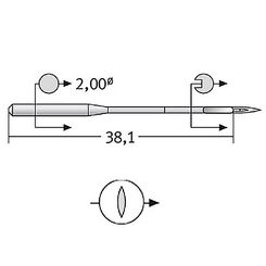 Игла 134-35 S (1x100)